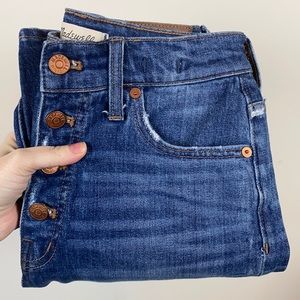 Madewell The Perfect Vintage Jean, Button Fly, 26